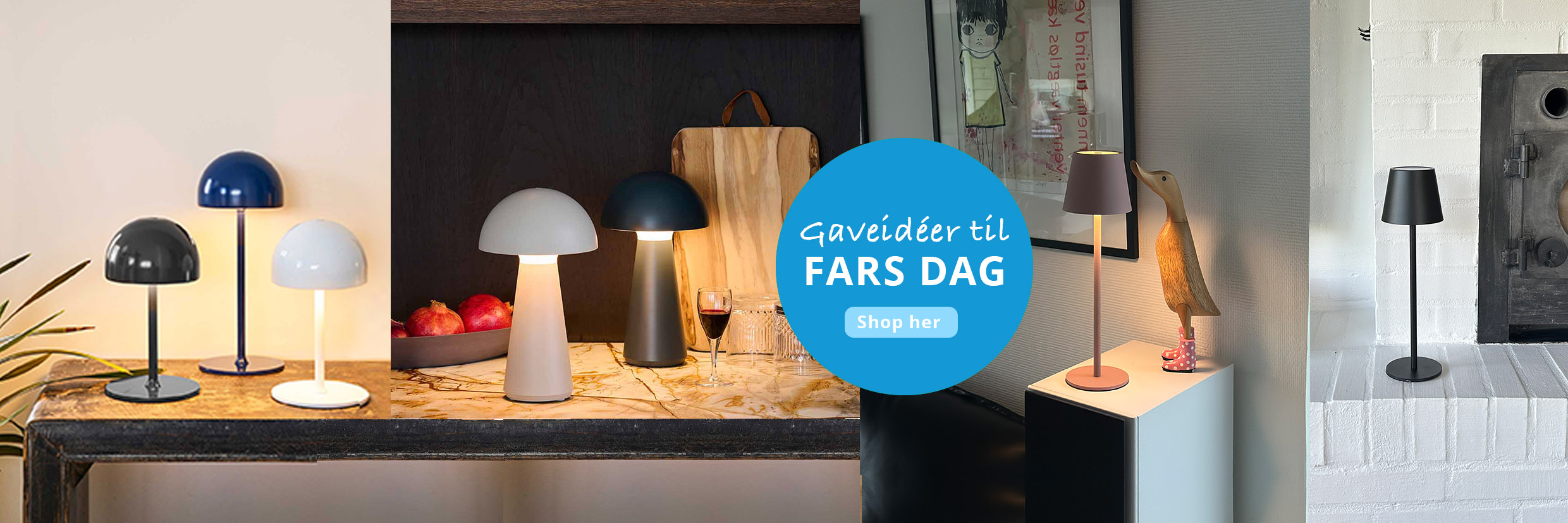 Fars dag genopladelig 